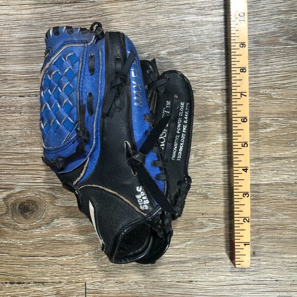 Mizuno Prospect GPP 950D RHT 9.5 Inches Butter Soft Lining Blue Black Youth - Picture 3 of 7